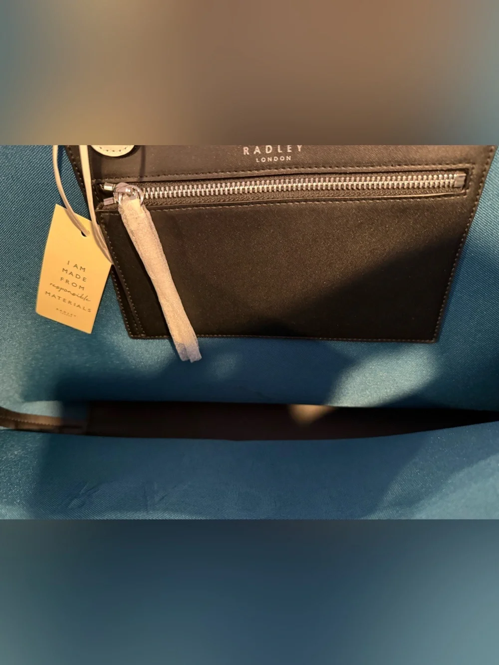 Radley London Addison Park Open Tote Navy NWT